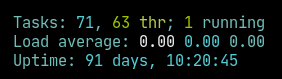 uptime